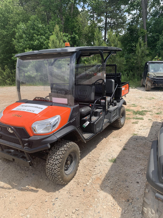 Kubota RTV-X1140W-H Plastic Canopy, Windshield Acrylic Clear, LED Strobe Light, Wire Harness Kit, Back up Alarm