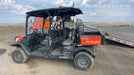 2022 Kubota RTV-X1140W-H Plastic Canopy, Windshield Acrylic Clear, LED Strobe Light, Wire Harness Kit, Back up Alarm