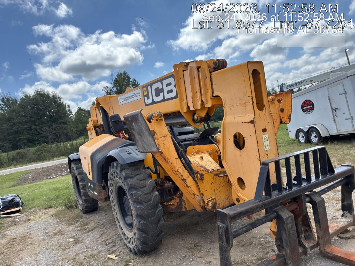 2020 JCB 510-56 Canopy, Solid Tires, Work Lights, Beacon, Aux Hydraulics, Back up Alarm, Lifting Eye, ES Decals