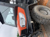 Kubota RTV-X1140W-H 4wd Utility Cart, LED Strobe, Windshield Tempered Glass, Plastic Canopy, Wire Harness Kit, Backup Alarm