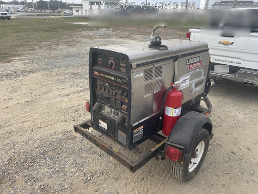 2019 Lincoln Electric Vantage 322 Ready-Pak 3, Two Wheel Trailer, Fender and Light Kit, Cable Rack