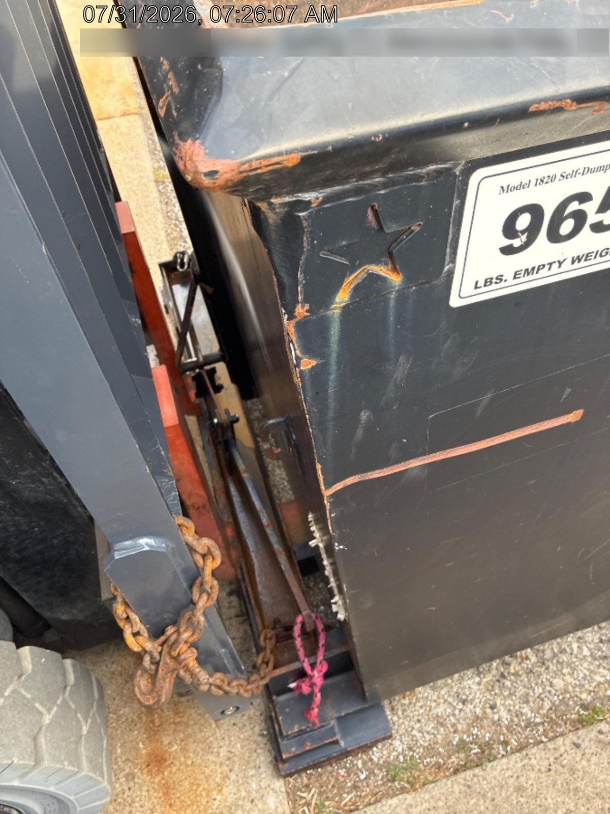 2023 STAR INDUSTRIES M-1820 - Self-Dump Hopper