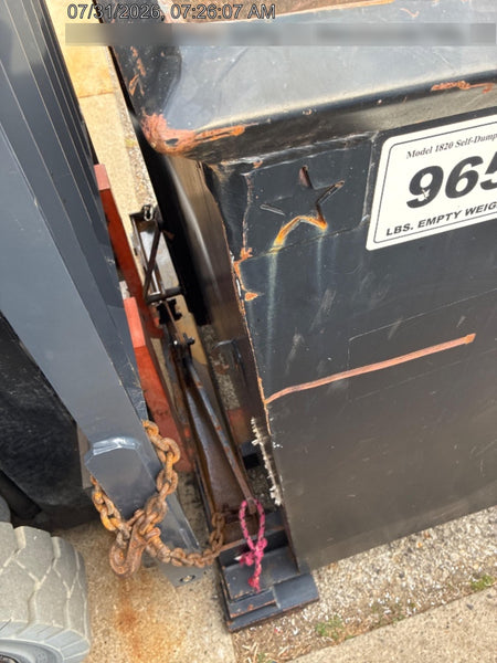 2023 STAR INDUSTRIES M-1820 - Self-Dump Hopper