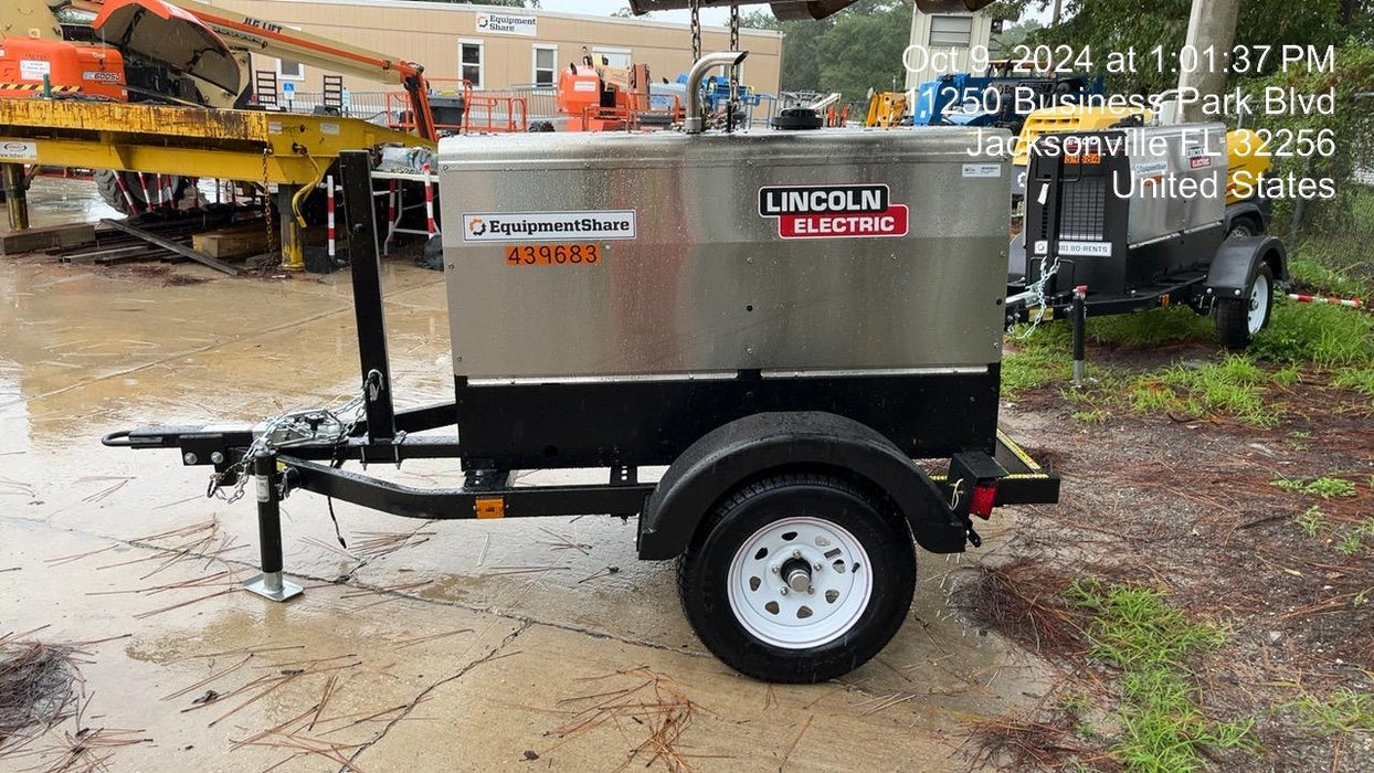 2024 Lincoln Electric LE400 Kubota V1505, Trlr, Cable Rack, Light Kit, ES Decals, T3