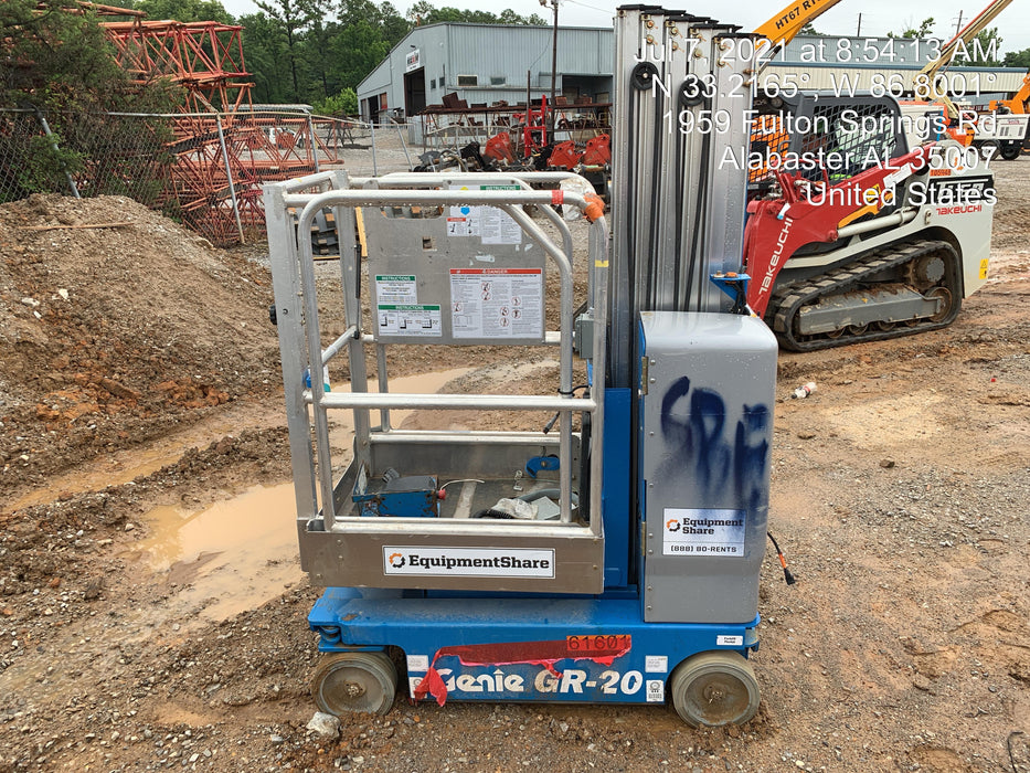 2019 GENIE GR-20