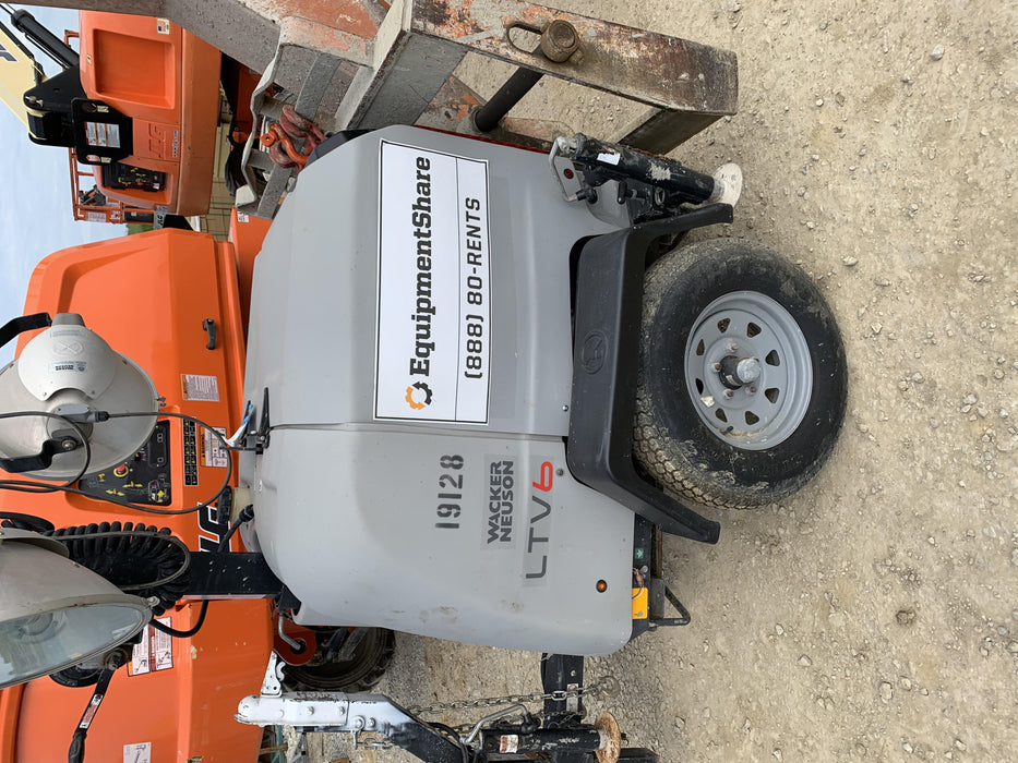2018 Wacker Neuson LTV6L-MH Wacker Neuson LTV6L Mobile Light Tower w/Fuel Level Sensor Installed