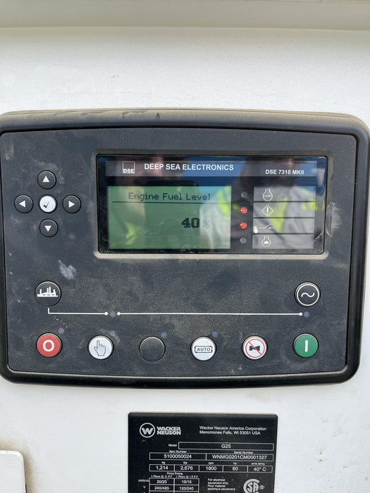 2022 WACKER NEUSON G25