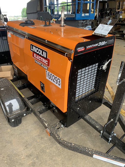 2021 Lincoln Electric Vantage 322 Vantage 322 Ready Pak 3 w/ Decals, ORANGE (includes trailer, cable rack, fender light kit) NO Telematics