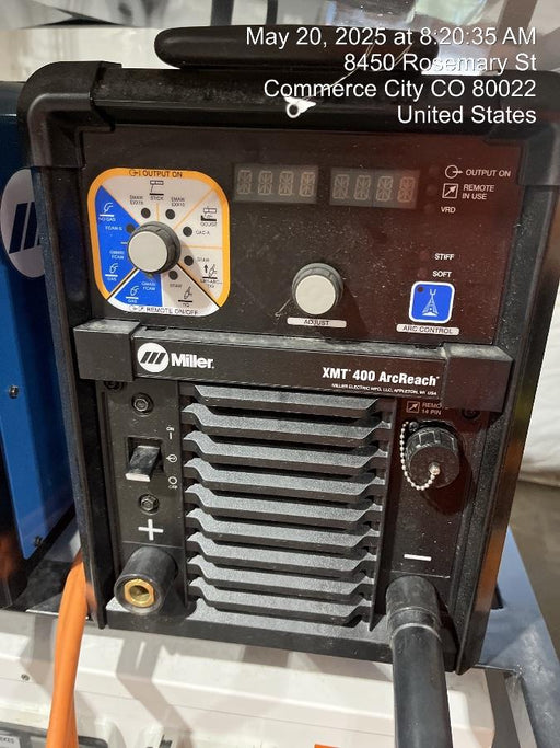 2025 MILLER ELECTRIC XMT 400