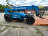2018 Genie GTH-844 Genie GTH-844D w/Open ROPS, Solid Tires, Work Light/Beacon, 60" Carriage and Forks