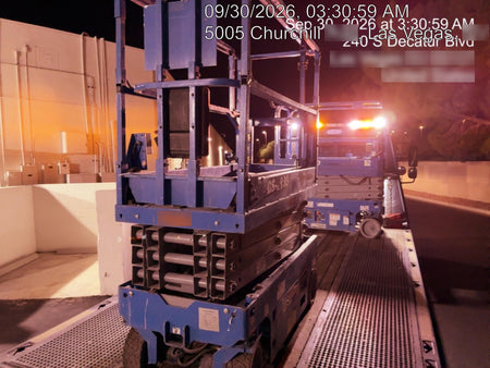 2020 Genie GS-1930 Solid Non Marking Tires, Beacon, Folding rails with half height swing gate