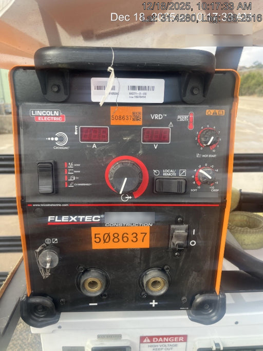 2025 LINCOLN ELECTRIC FLEXTEC 350X