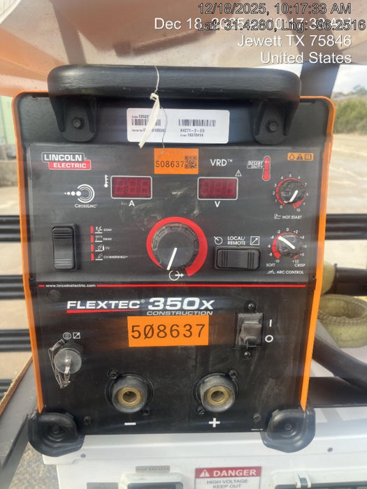 2025 LINCOLN ELECTRIC FLEXTEC 350X