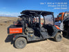 2021 Kubota RTV-X1140W-H Plastic Canopy, Windshield Acrylic Clear, LED Strobe Light, Wire Harness Kit, Back up Alarm