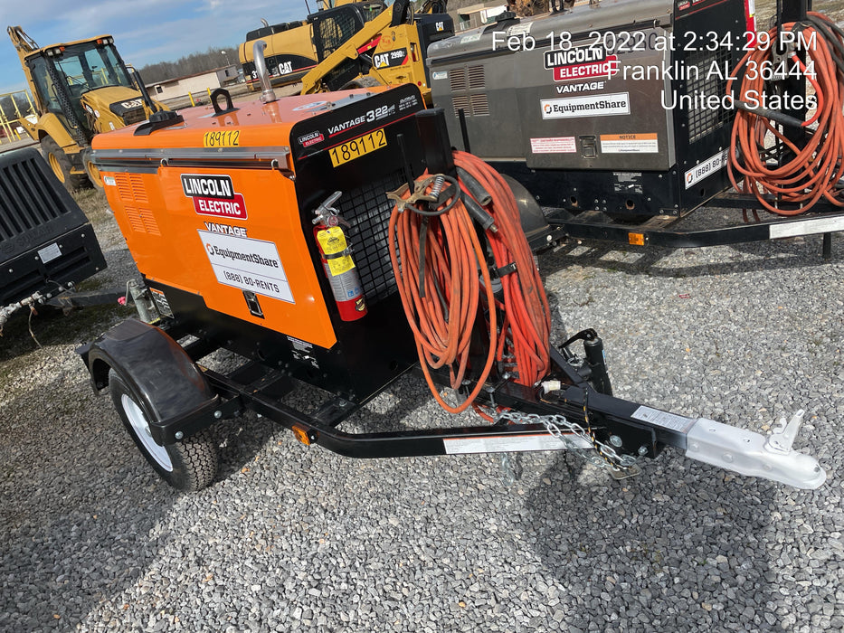 2021 Lincoln Electric Vantage 322 VANTAGE 322 READY-PAK 3
