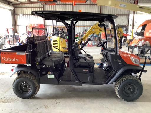 2021 Kubota RTV-X1140W-H Plastic Canopy, Windshield Acrylic Clear, LED Strobe Light, Wire Harness Kit, Back up Alarm
