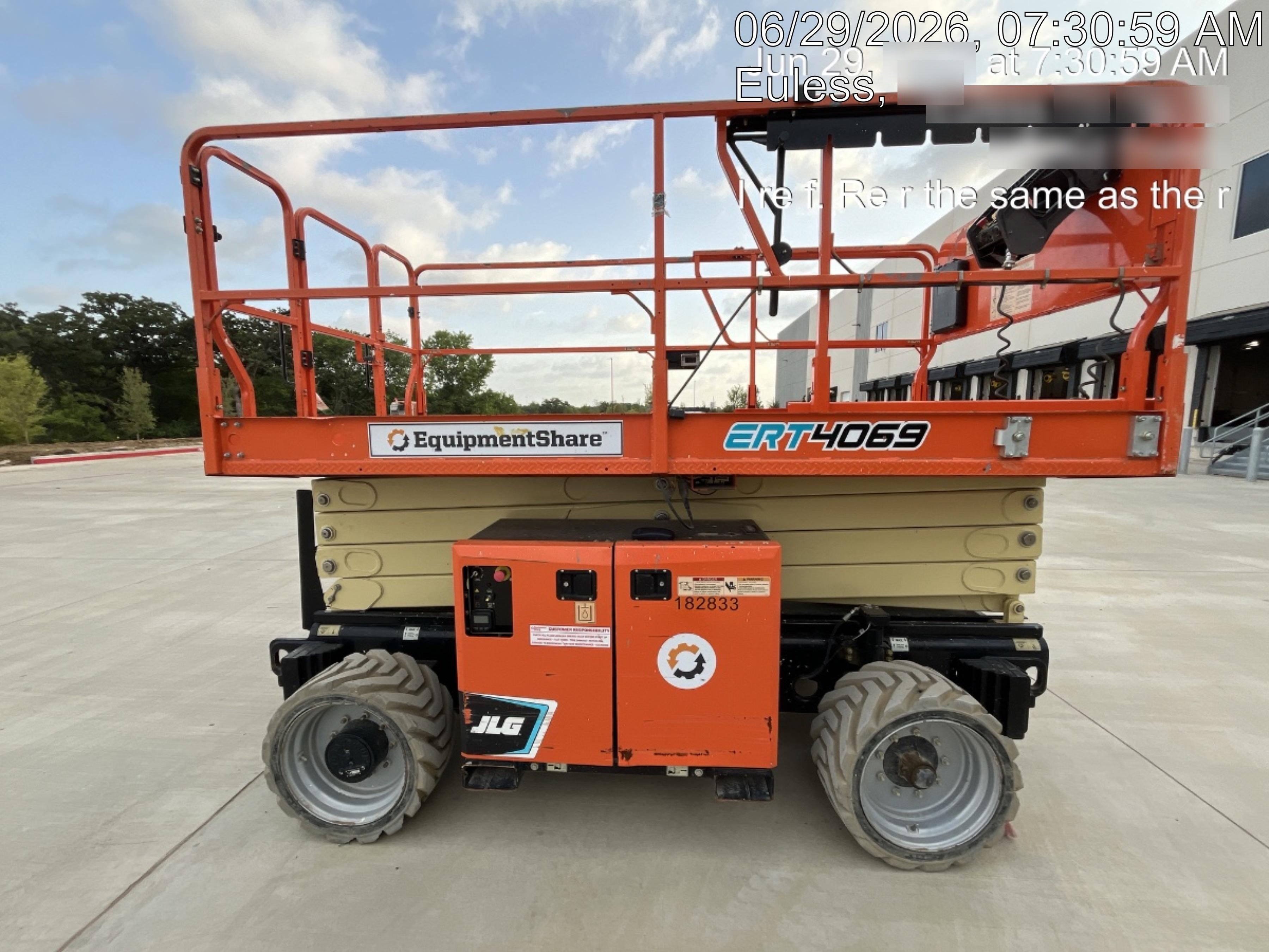 2021 JLG ERT4069