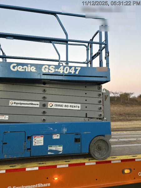2016 Genie GS-4047 Standard Rental Specs