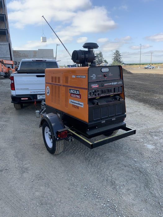 2021 Lincoln Electric Vantage 549X Ready Pak 3, ORANGE (includes trailer, cable rack, fender light kit)