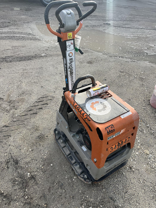 2023 Multiquip MV308GH Honda GX270, 18" Plate, Tachometer