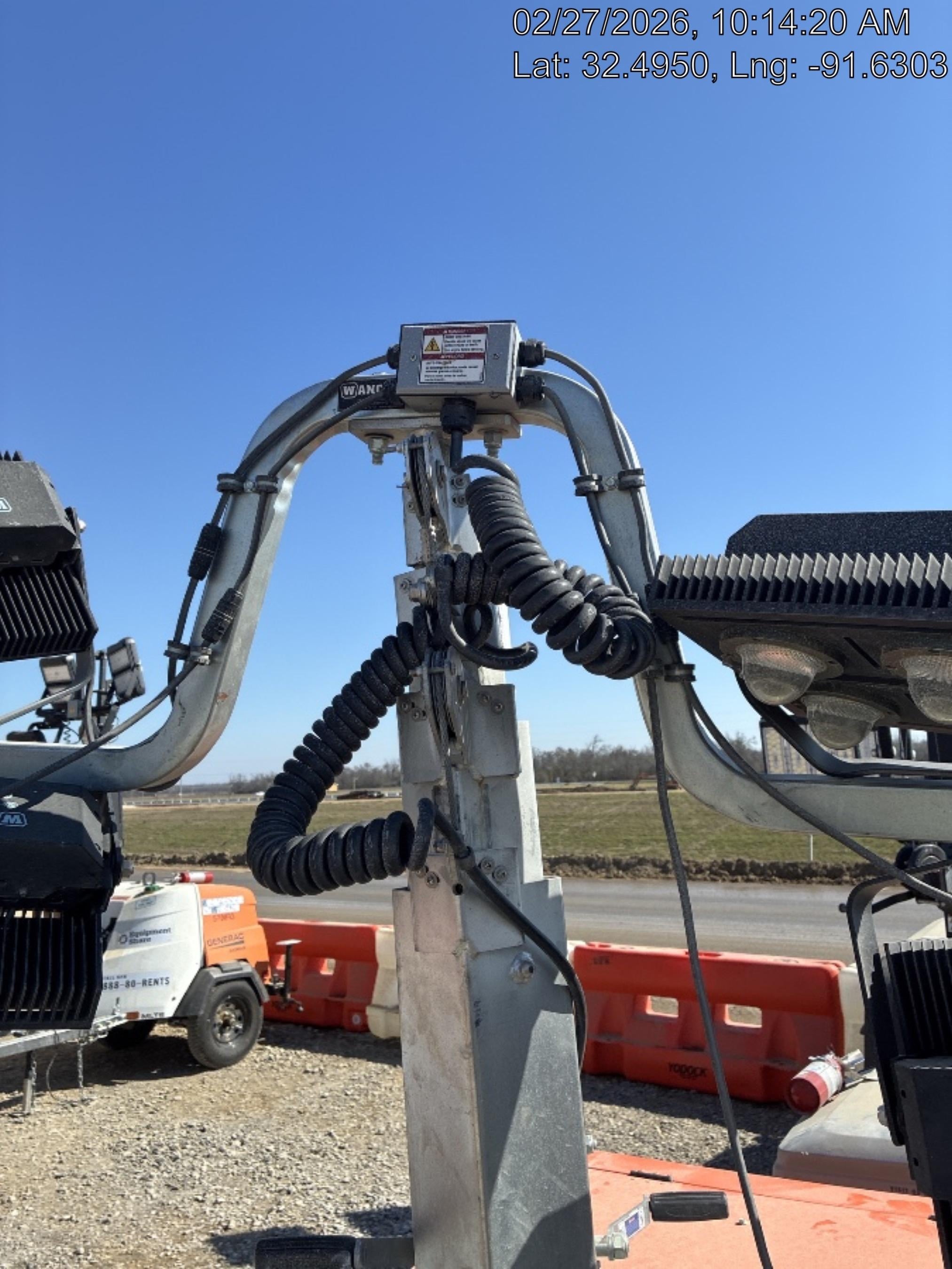 2023 Wanco WLTT-4MM4K Diesel, Deep Sea Controller, Shore Power Plug, Auto Start, (4) 350W LED Floodlights, 4kW Generator, 60 Gal Fuel Tank, 2" Ball, T3