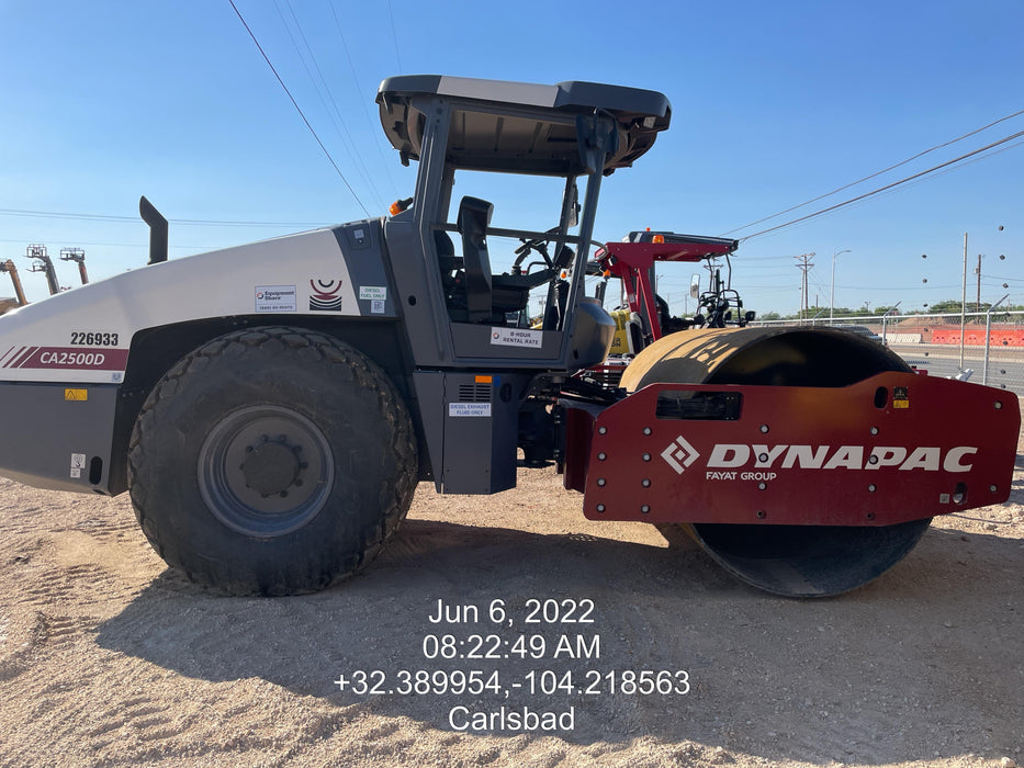 2022 DYNAPAC CA2500D