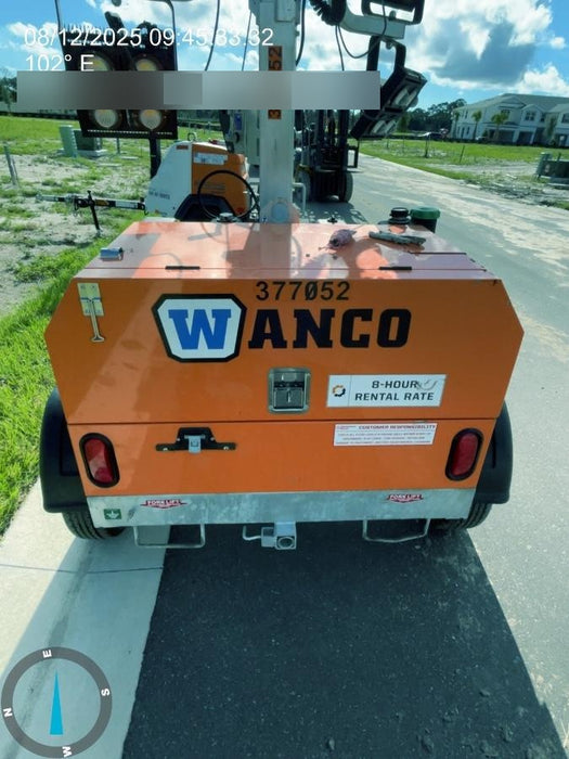 2023 Wanco WLTT-4MM4K Diesel, Deep Sea Controller, Shore Power Plug, Auto Start, (4) 350W LED Floodlights, 4kW Generator, 60 Gal Fuel Tank, 2" Ball, T3