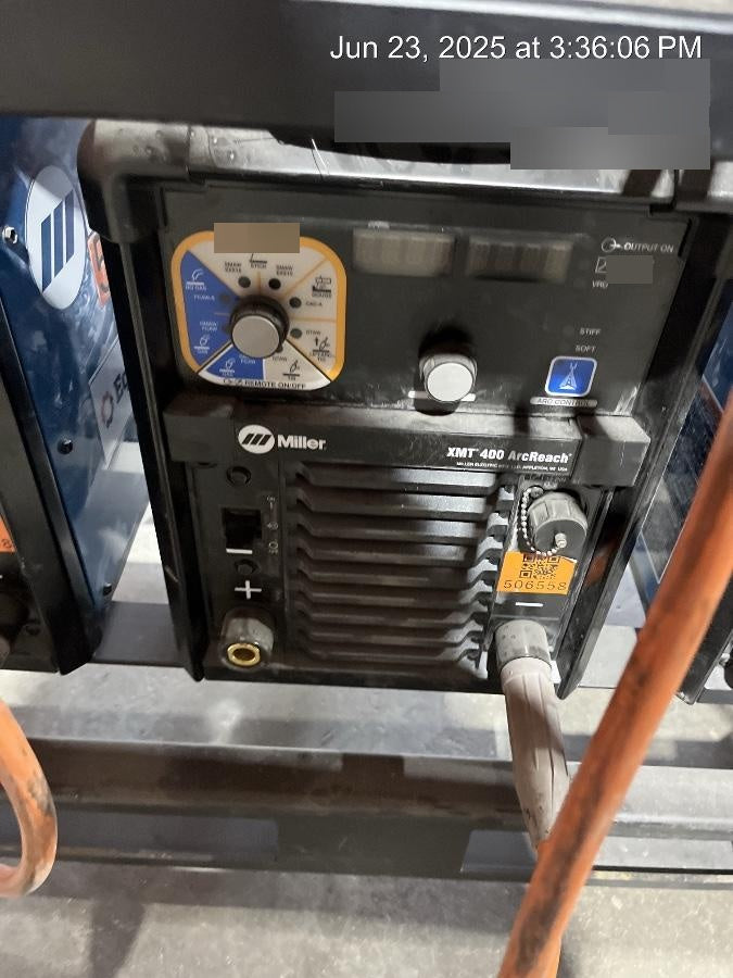 2025 MILLER ELECTRIC XMT 400