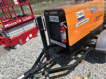 2022 Lincoln Electric LE400 Kubota V1505, Trlr, Cable Rack, Light Kit, ES Decals, T3