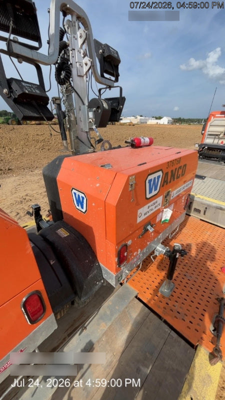 2023 Wanco WLTT-4MM4K Diesel, Deep Sea Controller, Shore Power Plug, Auto Start, (4) 350W LED Floodlights, 4kW Generator, 60 Gal Fuel Tank, 2" Ball, T3