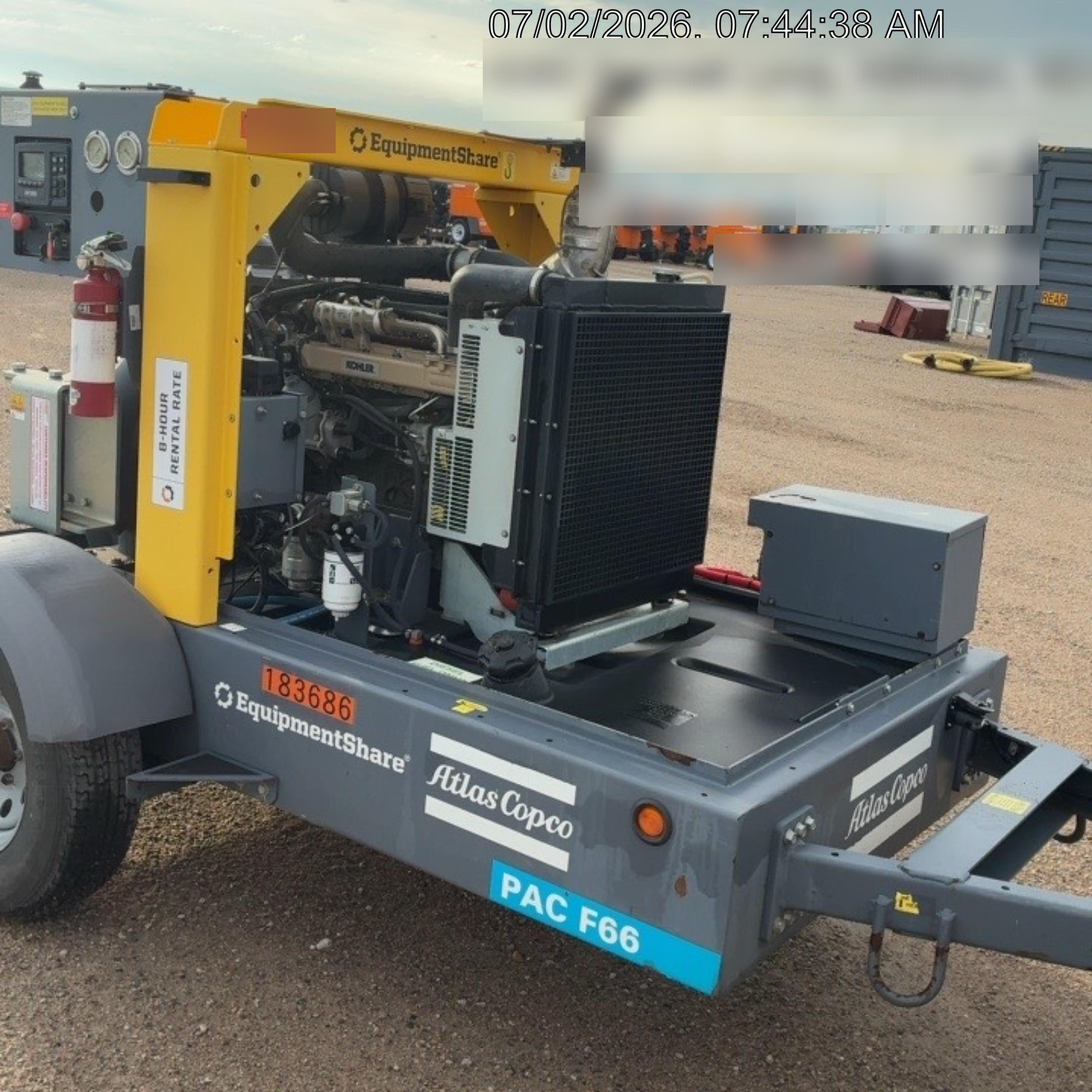 2022 ATLAS COPCO PAC F66 KD