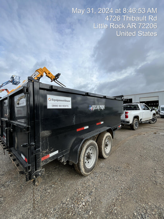 2024 TEXAS PRIDE TRAILERS DT714416KBP