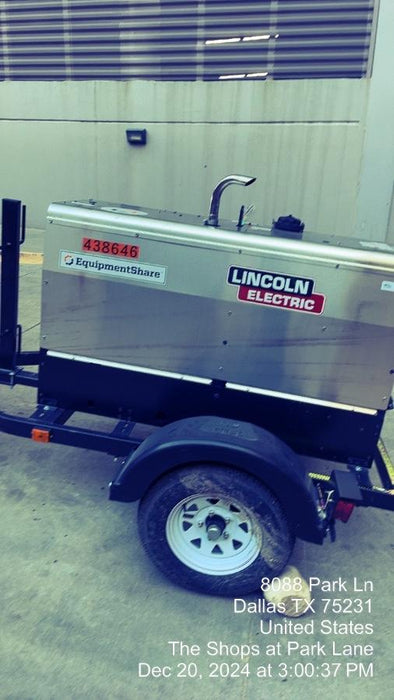 2024 Lincoln Electric LE400 Kubota V1505, Trlr, Cable Rack, Light Kit, ES Decals, T3