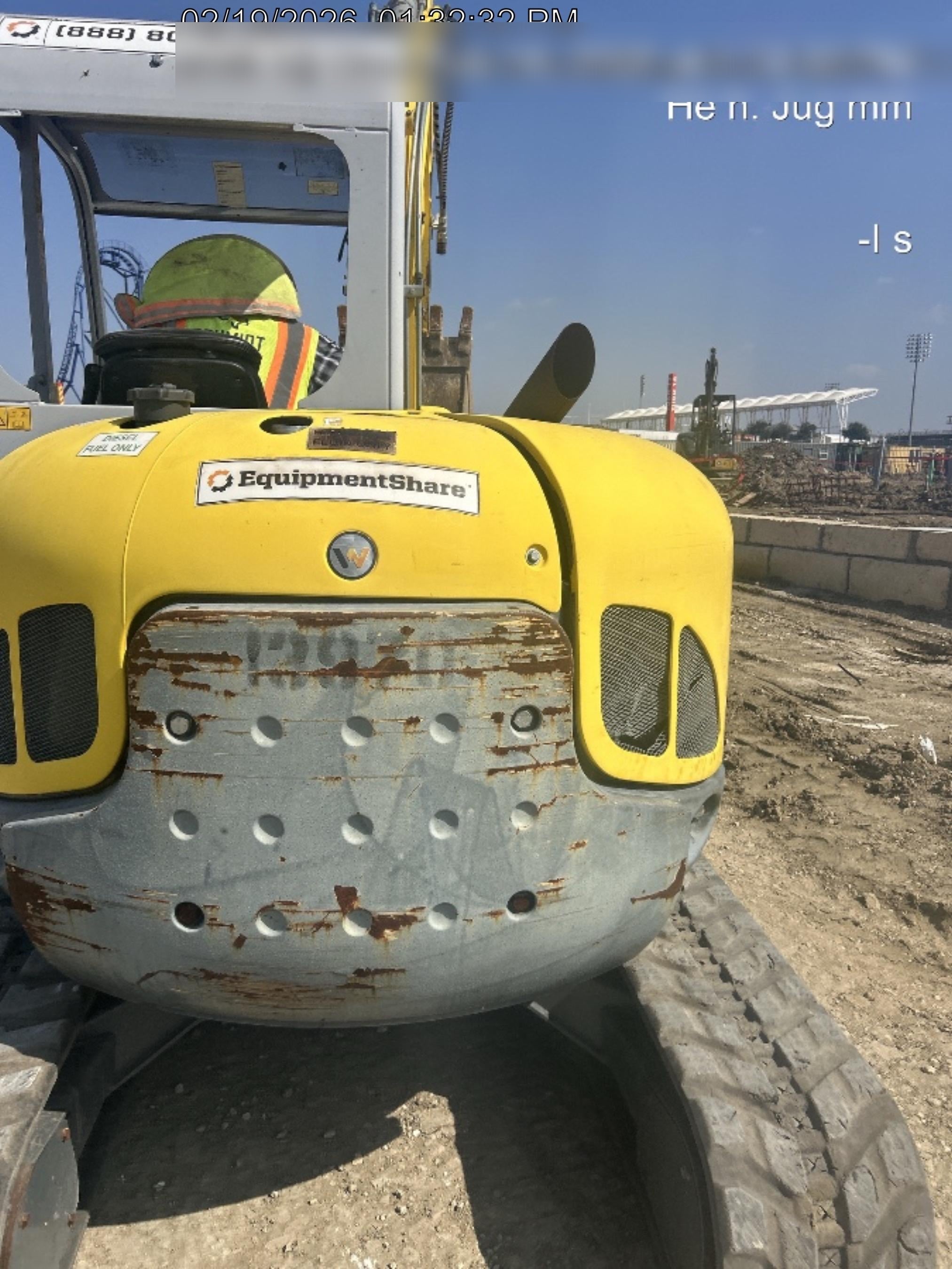 2018 Wacker Neuson EZ53 EZ53 12K Track Excavator, TRK,LGD,CNPY,PC, TRK,LGD,CNPY,PC, Manual QC, Hydraulic Thumb, Buckets: 24" , 18"
