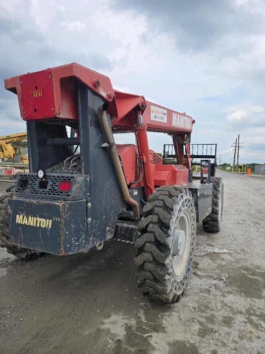 2018 Manitou 12042 Manitou MTA 12042 w/Cab/Heat/AC, Work Lights/Strobe, Aux Hyd, Solid Tires, Lift Hook, 66" Carriage, 72" Forks