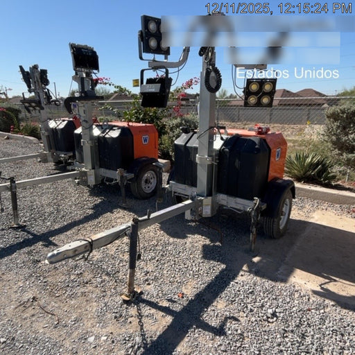 2024 Wanco WLTT-4MM4K Diesel, Deep Sea Controller, Shore Power Plug, Auto Start, (4) 350W LED Floodlights, 4kW Generator, 60 Gal Fuel Tank, 2" Ball, T3