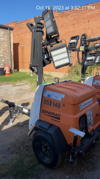 2023 Generac MLT2 Diesel, Flex Switch 120V Input, Powerzone Controller, (4) 320W LED Lights, 4kW Generator, 39.9 Gal Fuel Tank, 2" Ball, T3