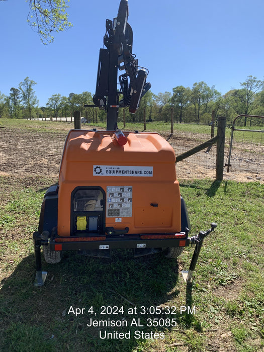 2024 Generac MLT2 Diesel, Flex Switch 120V Input, Powerzone Controller, 
(4) 320W LED Lights, 4kW Generator, 39.9 Gal Fuel Tank, 2" Ball, T3