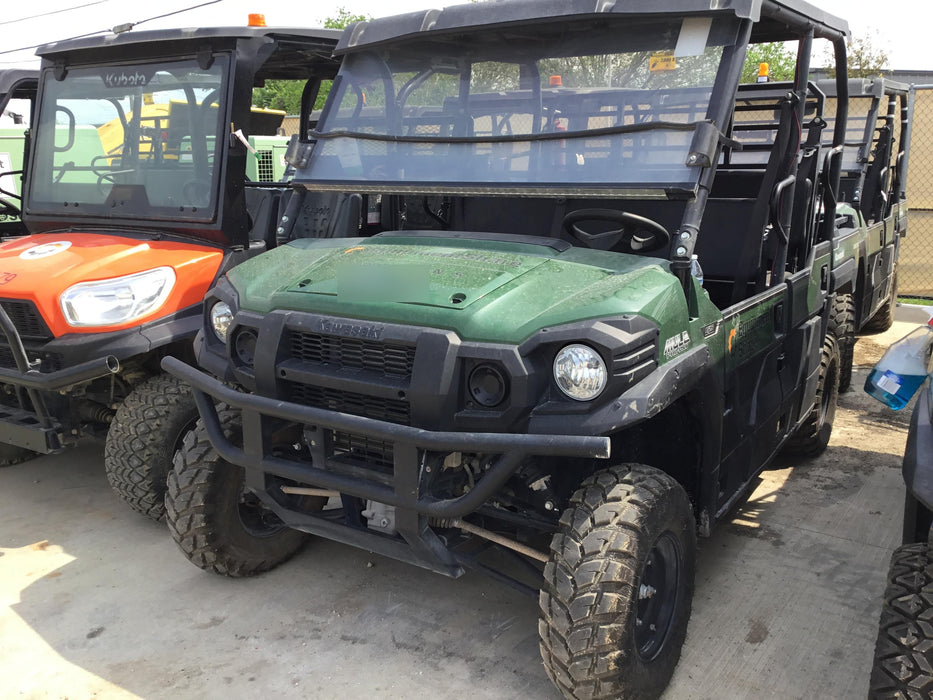 Kawasaki Mule PRO-DXT Standard Options, Backup Alarm, Beacon, Plastic Hard Top, Poly Windshield, Horn Kit