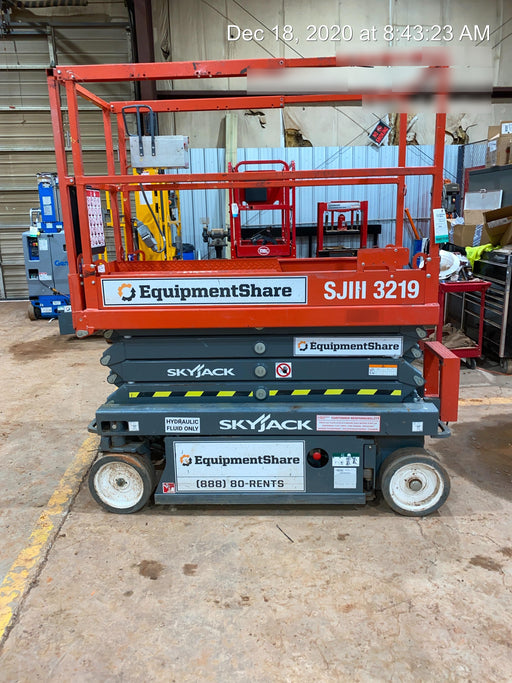 2019 Skyjack SJIII-3219 Standard Options, Trojan Batteries