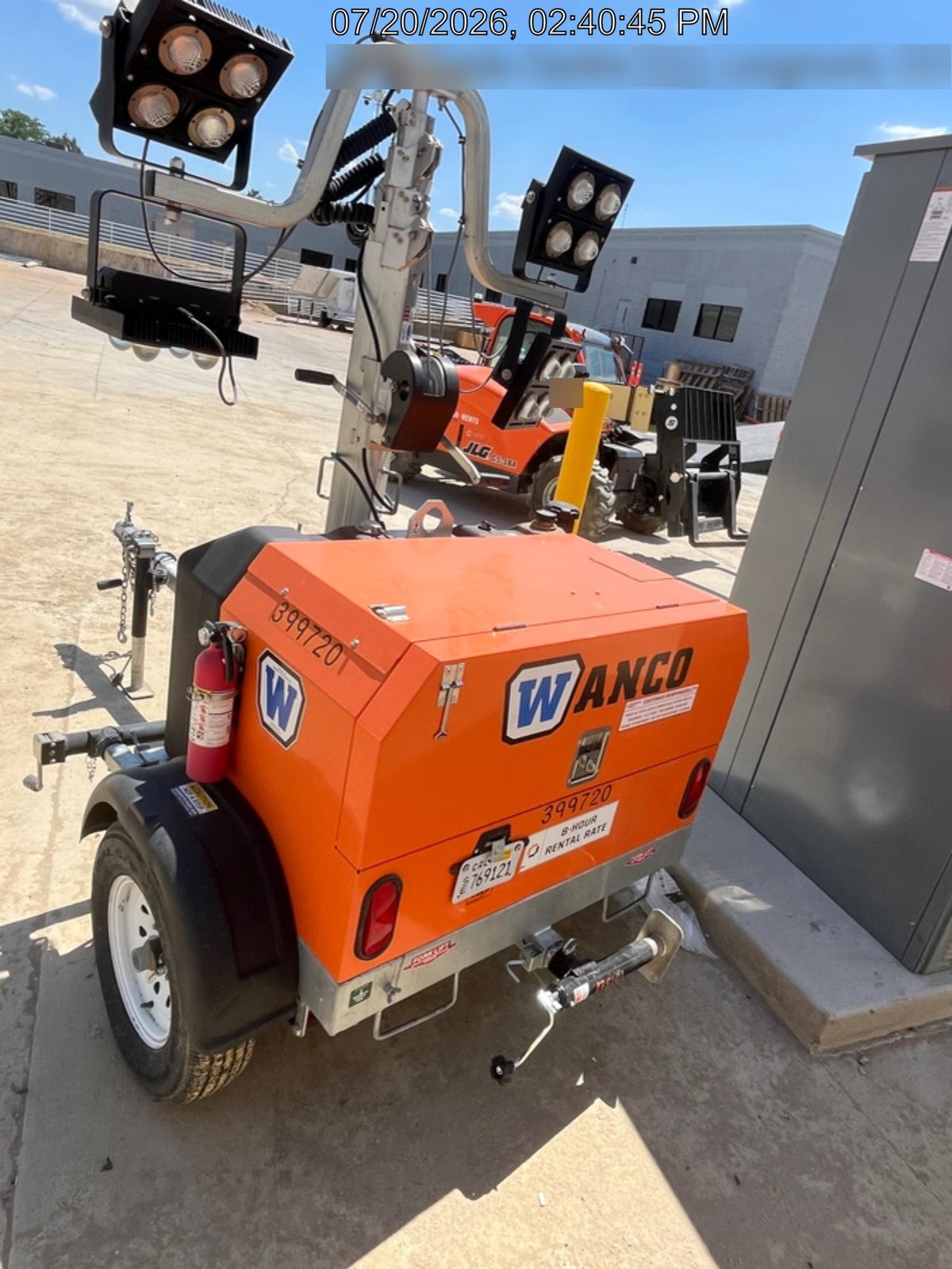 2024 Wanco WLTT-4MM4K Diesel, Deep Sea Controller, Shore Power Plug, Auto Start, (4) 350W LED Floodlights, 4kW Generator, 60 Gal Fuel Tank, 2" Ball, T3