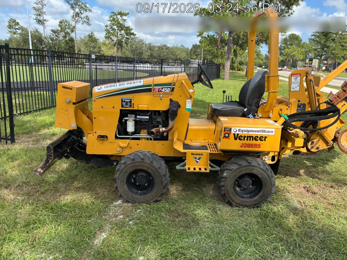 2022 VERMEER RTX450