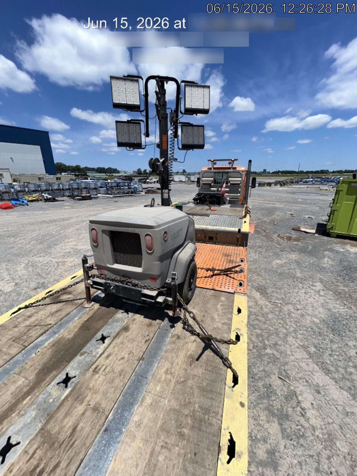 2024 Wacker Neuson LTT4 Diesel, Kohler KDW702, Deep Sea Controller, Auto Start, LED 320W, Bypass Outlet, T3