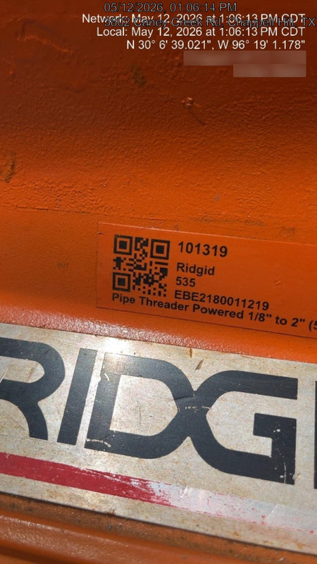2020 RIDGID 535