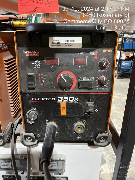 2023 LINCOLN ELECTRIC FLEXTEC 350X