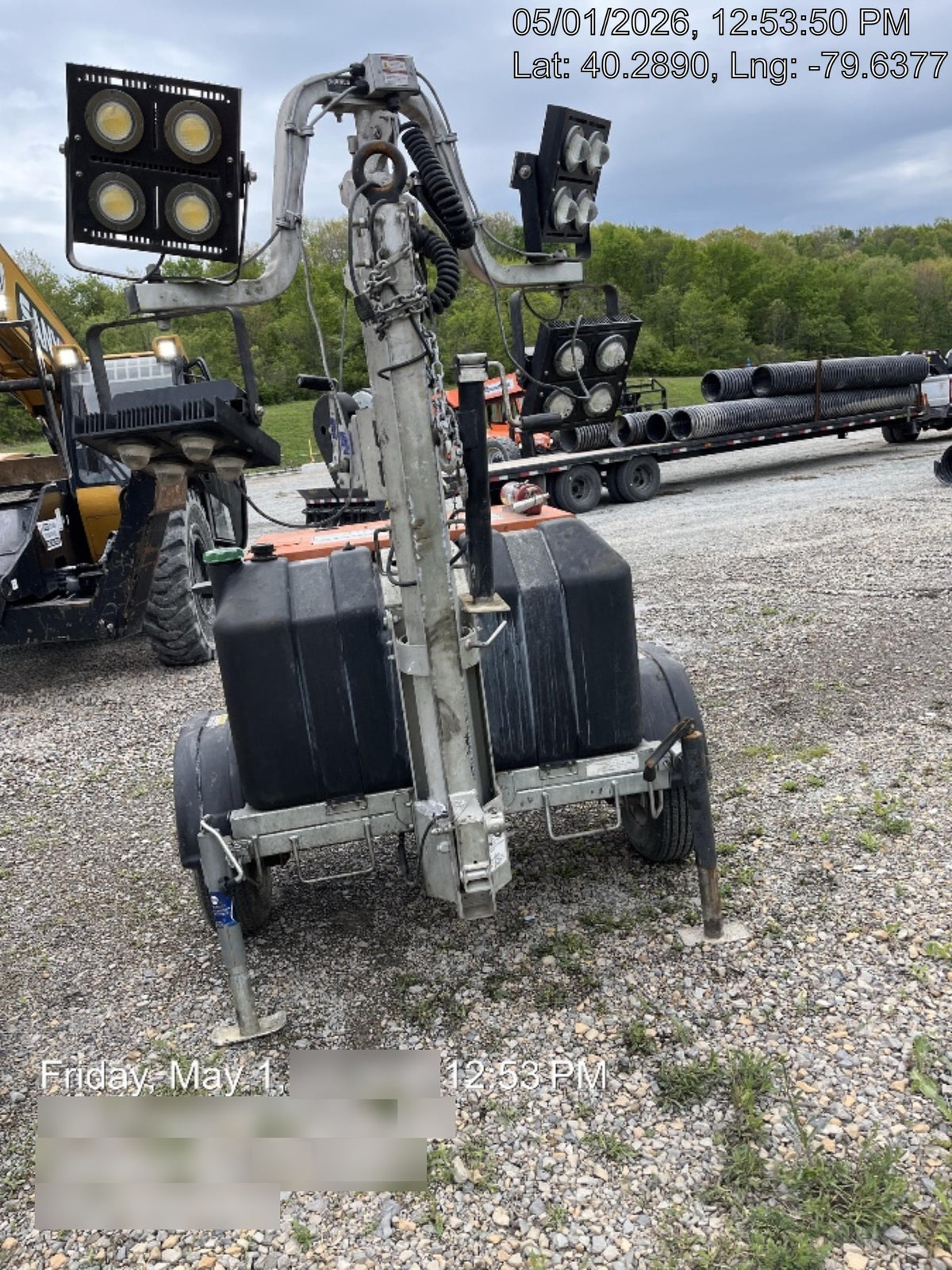 2024 Wanco WLTT-4MM4K Diesel, Deep Sea Controller, Shore Power Plug, Auto Start, (4) 350W LED Floodlights, 4kW Generator, 60 Gal Fuel Tank, 2" Ball, T3