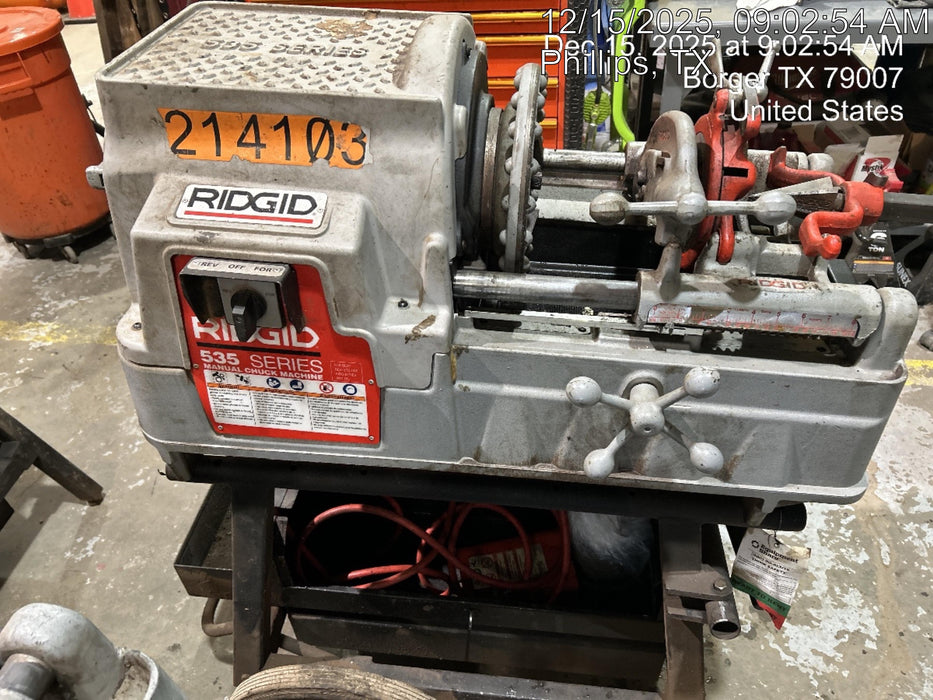 2021 RIDGID 535