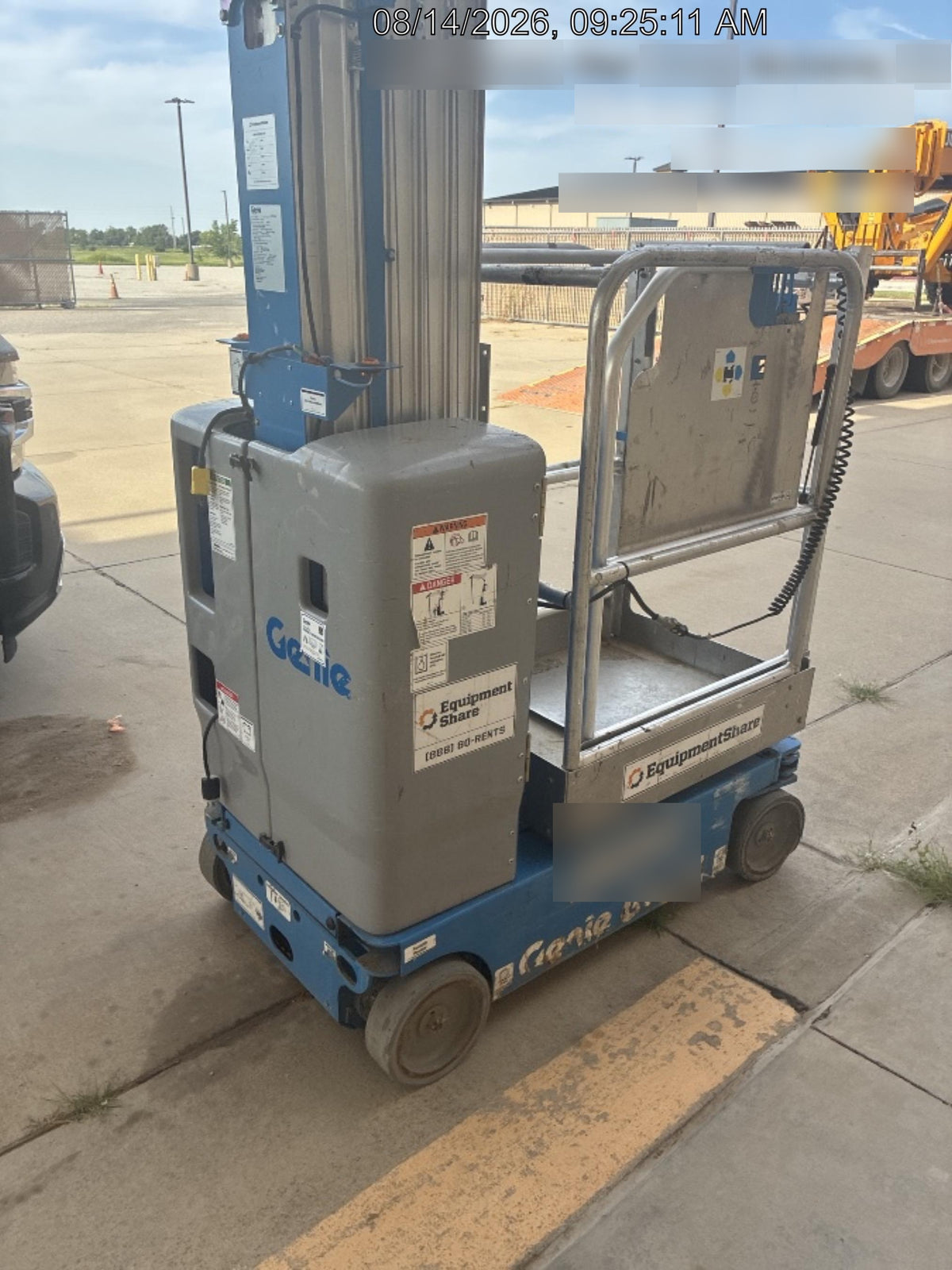 2019 GENIE GR-20