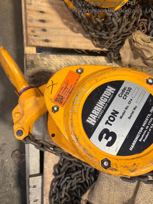 2025 HARRINGTON CF030-20