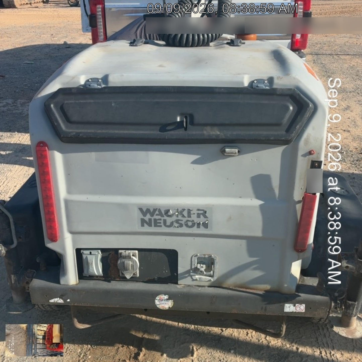 2019 Wacker Neuson LTV6L-MH Wacker Neuson LTV6L Mobile Light Tower w/Fuel Level Sensor Installed